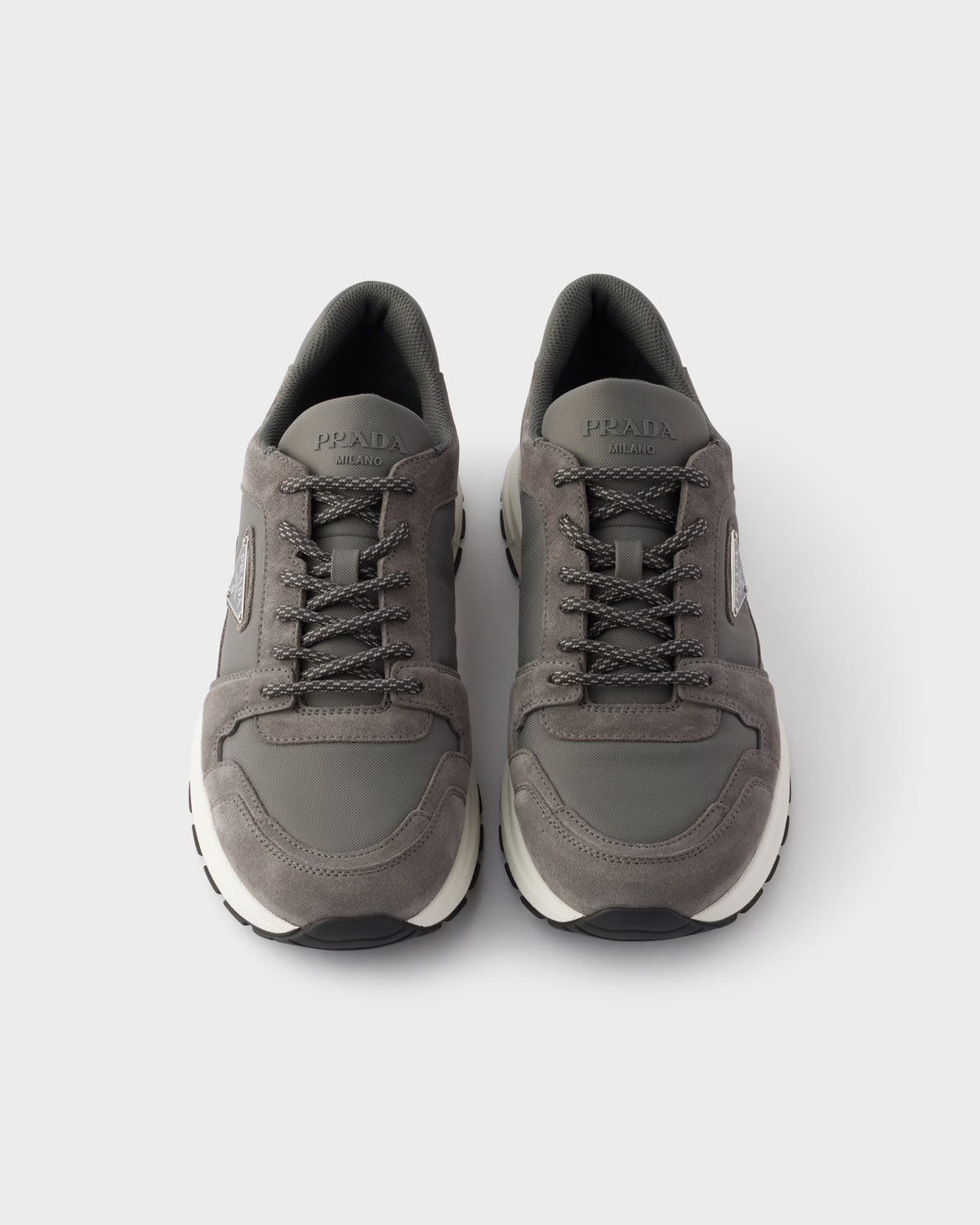 Prax suede and Re-Nylon sneakers