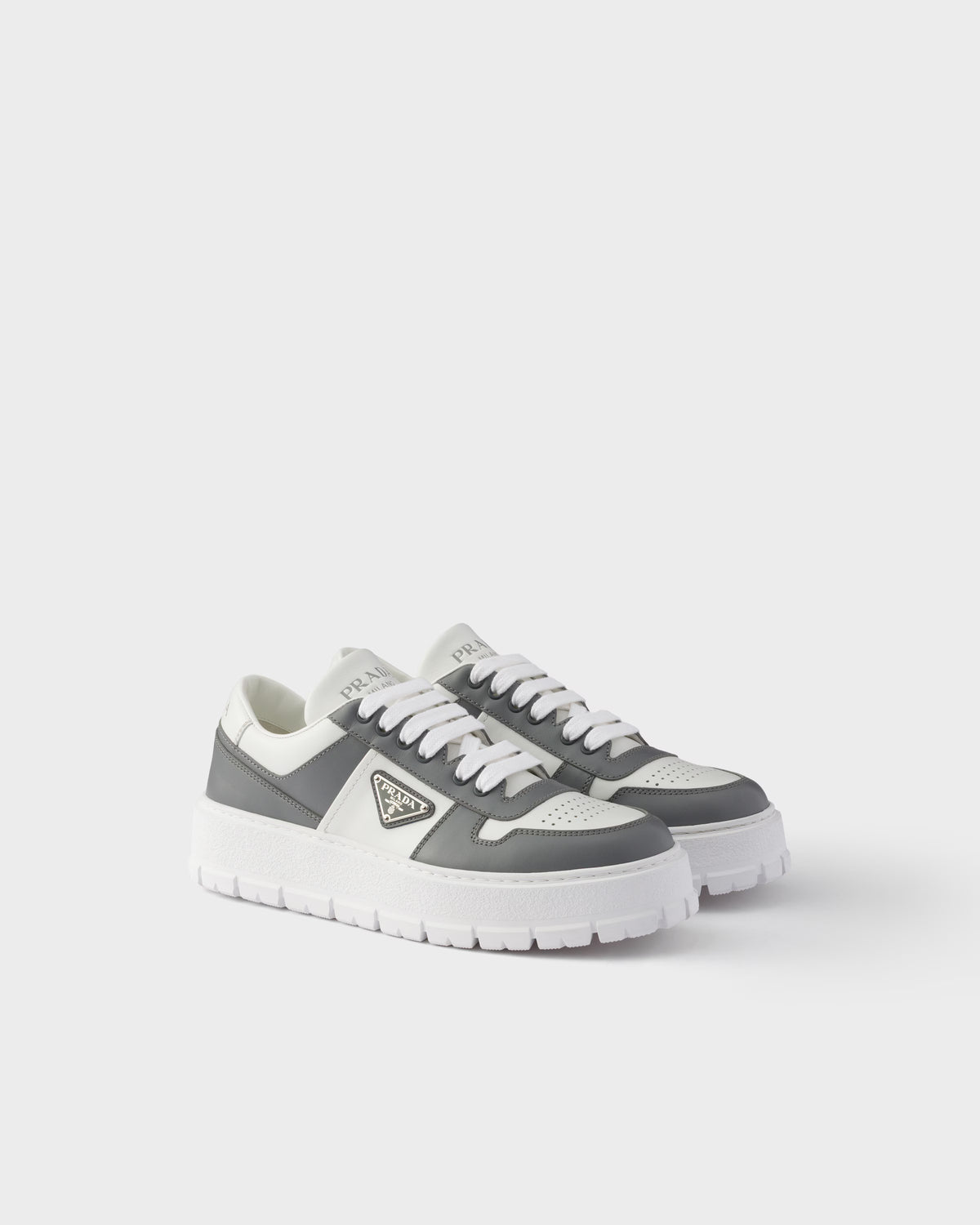 Leather sneakers